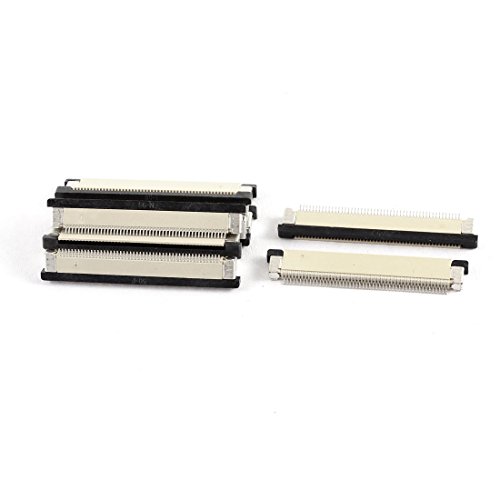 Conector de cinta FFC FPC 50 pines 0.5 mm uxcell miniatura 1
