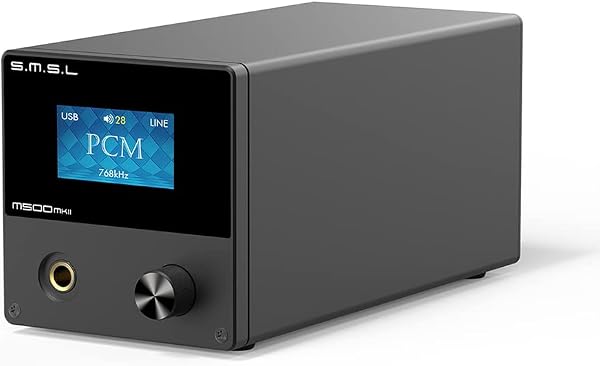 SMSL M500 MKII Audio MQA DAC Amplificador de auriculares ES9038PRO XU216 Decodificador de alta resolución DSD512/768kHz /USB/Opt/COXIAL Entrada Decodificador de escritorio RCA/XLR/0.250 in Salida de auriculares con control remoto 🥇✔️ ® A Pedido 🏆™