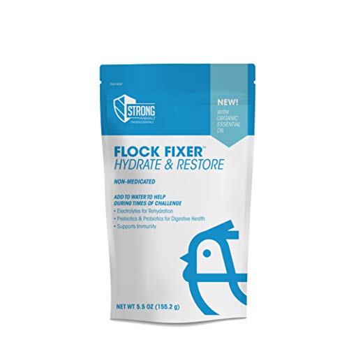 Strong Animals Chicken Essentials Healthy Living Bundle - Coop Recuperate, Preen Queen, And Flock Fixer. Keep Your Chickens Healthy And Thriving. #TOP3