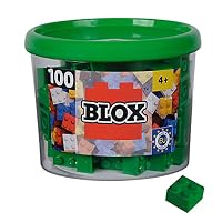 Simba Blox 104114119 - Set Di 4 Mattoncini Bianchi Da Costruzione Con 1000 Pezzi, Gioco Creativo Per Bambini Dai 4 Anni In Su