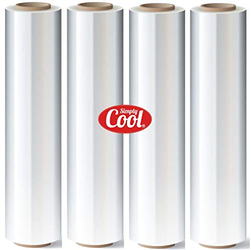Stretch Wrap Industrial Strength Extra Thick 4 Pack 17" x 800 SqFt |