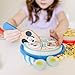 Melissa & Doug Mickey Mouse Wooden Pizza and Birthday Cake Set (32 pcs) - Play Food