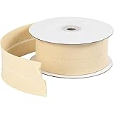 Contenido: 1 rollo Cinta encuadernar al bies, A: 36 mm, natural, 10m