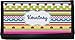 Ribbons Canvas Checkbook Cover (Personalized)