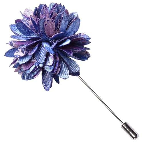 Image of GUSLESON 3.15 inch（8cm） Mens Floral Tie and Lapel Pin Necktie Hankerchief Cufflinks Set for Men