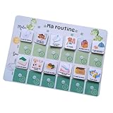 Tableau format A4 durable et pratique – Compact, solide et adapté aux petites mains, idéal pour chambre ou salle de bain.