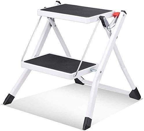 Tabouret escabeau portable et antidérapant avec deux marches pour la maison