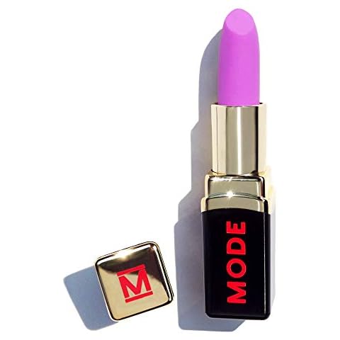 MODE Ultraviolet Pink Virgin Matte Areni Noir Lipstick HEAVY HABIT Long Lasting Rich Lip Color, Nourishing Natural Skincare Fruit Oils, Organic Shea Butter, Cruelty Free Cover
