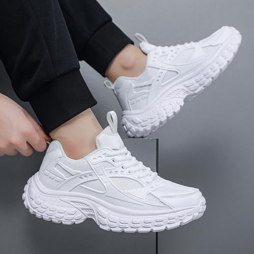 Chunky Dad - Style Sneakers for Men: Fashion Platform, Casual Lace - up. Ideal for Walking and Casual Outings.2