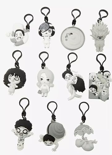 Monogram Junji Ito UZUMAKI - Clipe de bolsa para figura - Clipe de saco de espuma 3D em saco cego -