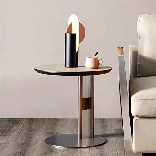 Table d'appoint de salon moderne en métal pour maison et bureau - 5