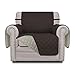 Easy-Going Sofa Slipcover Reversible Sofa Cover Furniture Protector Couch Cover Elastic Straps Pets Kids Children Dog Cat (Chair, Chocolate/Beige)