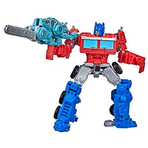 Transformers - Película Rise of The Beasts - Beast Alliance - Pack Doble Beast Weaponizers - Juguete de Optimus Prime - A Partir de 6 años - 12,5 cm | Ya disponible en tu tienda friki favorita! En mundofriki.es! Transformers - Película Rise of The Beasts - Beast Alliance - Pack Doble Beast Weaponizers - Juguete de Optimus Prime - A Partir de 6 años - 12,5 cm | Ya disponible en tu tienda friki favorita! En mundofriki.es!