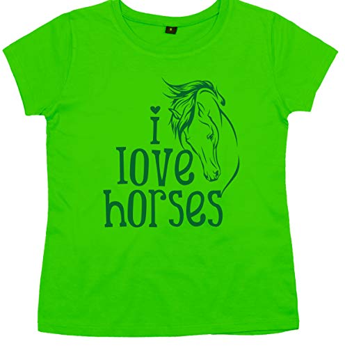 Image is Everything I Love Horses, Camiseta para niñas,