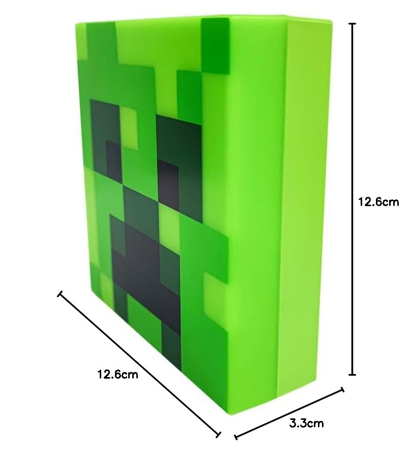 Amazon.co.jp: Paladone Minecraftクリーパーナイトライト、ナイト