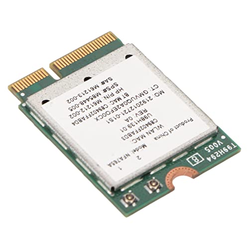 Tarjeta de red Wifi6 M.2 Key E 2400mbps con Bluetooth 5.2 para Windows 10 y 11