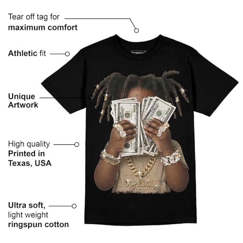 Image of DopeSkill Graphic Tee Streetwear Hip Hop Hypebeast Street Style Unisex T-Shirt Sneaker Colour Matching Shirts Swag Y2K Style