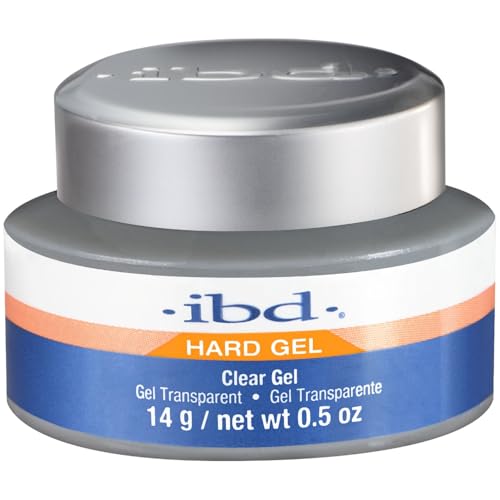 IBD Gel Duro - UV Transparente, 14 g - MADE IN USA - Uñas de gel de primera calidad.