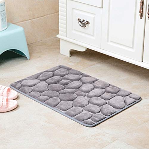 Bath Mat Bathroom Carpet Pvc Doormat Toilet Non Slip Flannel Bath Mat