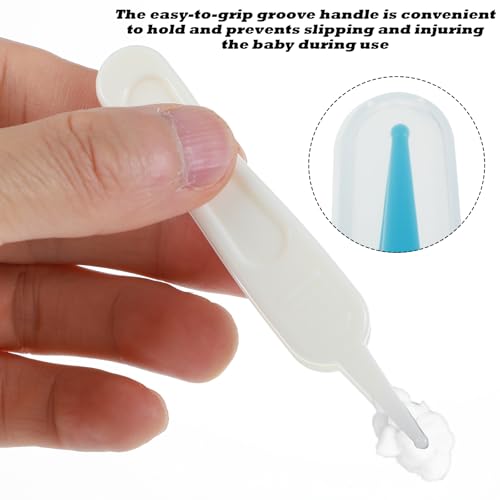 Image of 5 Pcs Nose Cleaning Tweezers, 5 Colors Baby Booger Picker with Round Head Effective Nose Picker Baby Ear Noses Navel Cleaner Clip for Babys Care