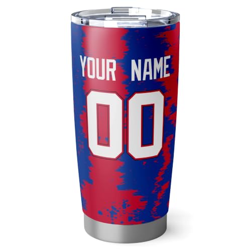 Image of ANTKING Buffalo Tumbler 20oz Travel Mug Custom Number Name Gifts