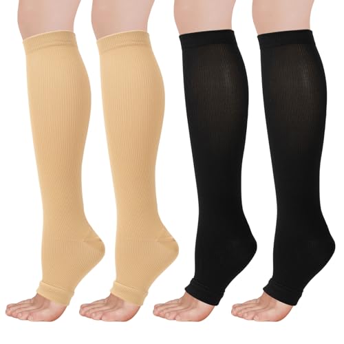 Flight Toeless Compression Socks L/XL