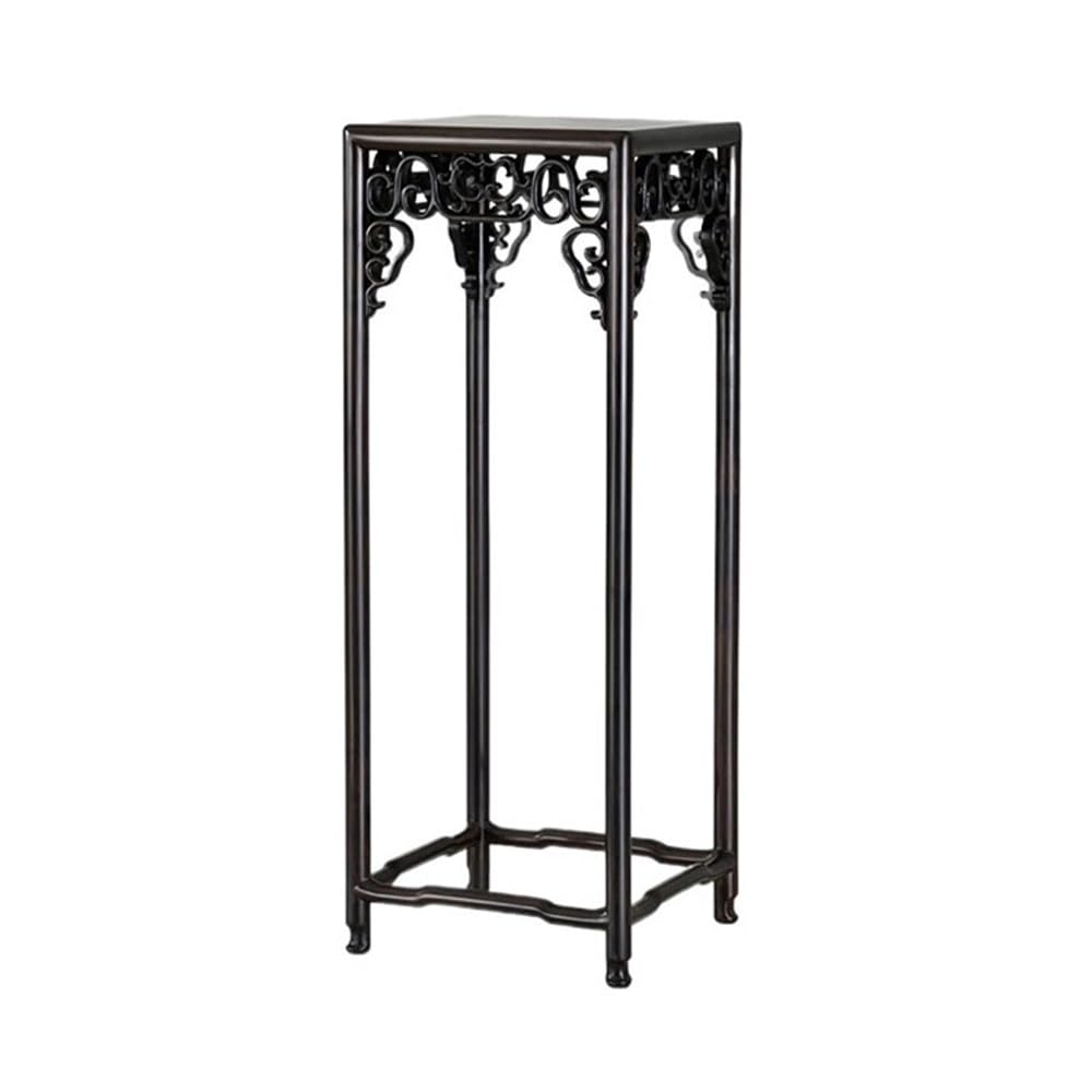 Hhmmei2024-23 Bonsai Rack Openwork Carving Chinese Style Redwood Bonsai Base, Indoor Household Ornament Display Stand Bonsai base