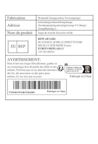Solid Stair Tread Gauge | Adjustable Shelf Layout Tool with Scales Gauge Measuring Stair Layout Measuring Gauge Heavy Duty for Home, Factory, School - Image 10