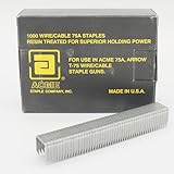 Acme Staple 75A Galvanized Steel Resin Coated Staples, 5/8