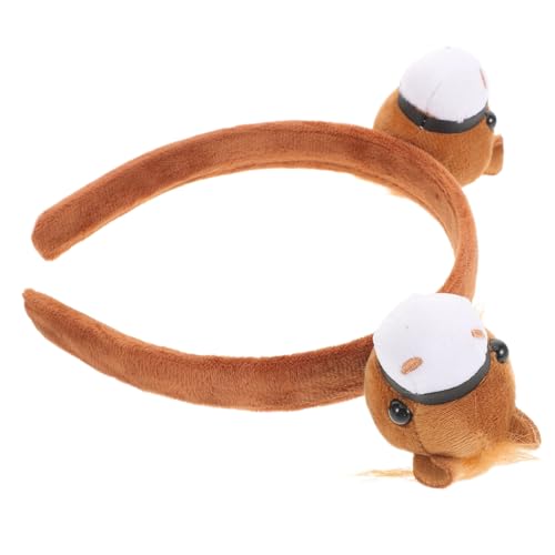 Serrage-tête cheval peluche pour déguisement carnaval et anniversaire