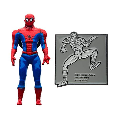 Spider-Man Marvel 80 Years pin's émail pack figurines rétro vintage