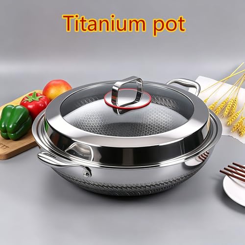 Wok de Titanio con Insertos para Cocción, 11.8 in miniatura 3