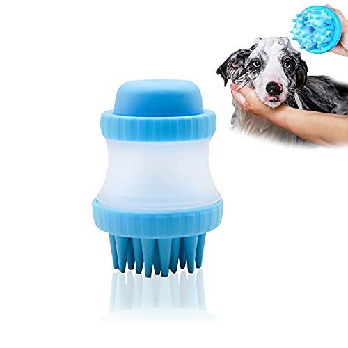 SPYNET Pet Hair Bathing Brush for Grooming Massage Brush Comb, Dog Bathing Accessories Shampoo Brush Dispenser Silicone Dog Hair Brush Cleaning Brush Bathing Comb Tool (B0BLNVZ3B6) Amazon Price History, Amazon Price Tracker