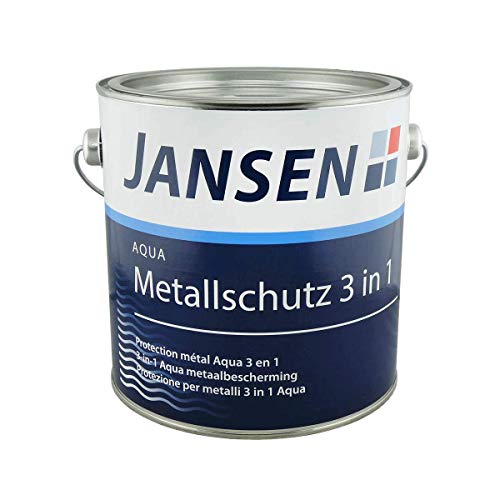 Jansen Aqua Metallschutz 3in1 (RAL 9006) 0,75l
