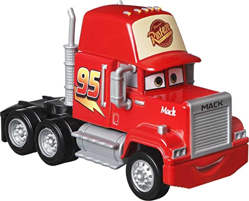 Disney Cars Toys And Pixar's Cars Mack Vehicle, 1:55 Scale Die-Cast Character Car, Collectible Toy Gifts For Kids Ages 3 Years & Older,Multicolor,Hfn85 #TOP2
