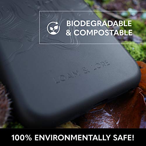 Funda biodegradable Samsung Note 10 Plus Loam & Lore negra 3