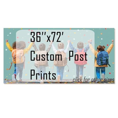 Personalized Custom 36''x72'' Canvas Prints with Your Photo/your Image Large Wallart Wall Decor for Bedroom Dining room Living room Children's room(Unframed)