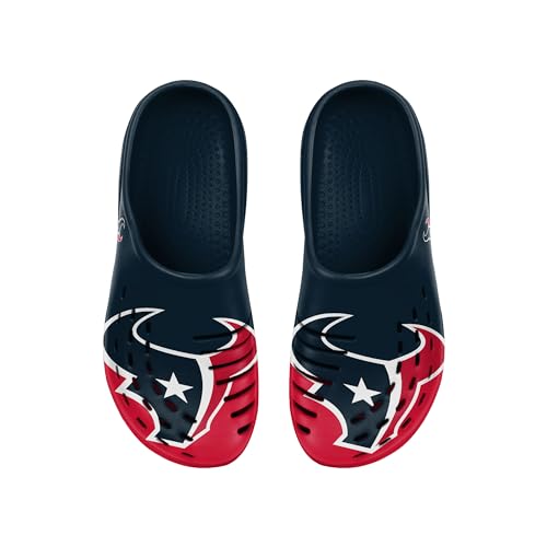 FOCO NFL Mens Big Splash Team Logo Solid Clogs Comfortable Water Slip on Shoes2