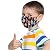 ORT Fashionable Protective ???????????????? ???????????????????????????? for Kids,5PCS Children's Cute Cartoon Robot Printed Face_Masks Reusable Washable Face Covering for Boys Girls Students Back to School Outdoor