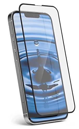 Image of DD SON Tempered Glass Screen Protector Compatible for Iphone 13 /13 Pro / 14 (black) HD Glass with Edge to Edge Coverage and Easy Installation kit,Black