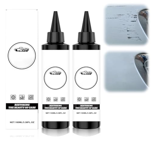 2pcs Coating Agent for Car 100ml Waterproof UV Resistant Dustproof Shiny Car Stuff Long-Lasting Coating