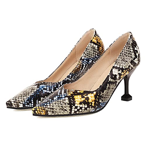 Women's Ladies Fashion Comfy Kitten Heels Dress Pumps Pointed Toe Wedding Party Office Pump Shoes2