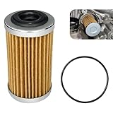SWQS Transmission Oil Filter, Car Gearbox Oil Filtrator with Gasket Car Accessories Compatible with Nissan Infiniti Sentra, Replaces OEM# 0440455 31726-28X0A 31726-3JX0A CVT Transmission Fluid Filter