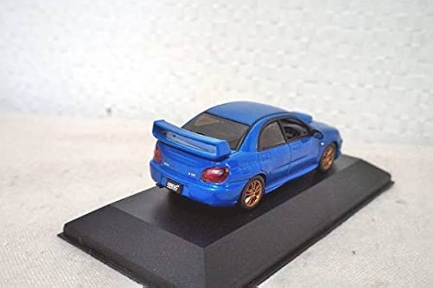 非売品　SUBARU 成約記念品 スバルインプレッサ　1/43 ミニカー 非売品 1/43 SUBARU IMPREZA WRC 2001 の通販 by くろねこ's