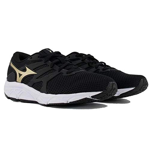 Tenis Mizuno Jet 4 Preto/dourado Feminino