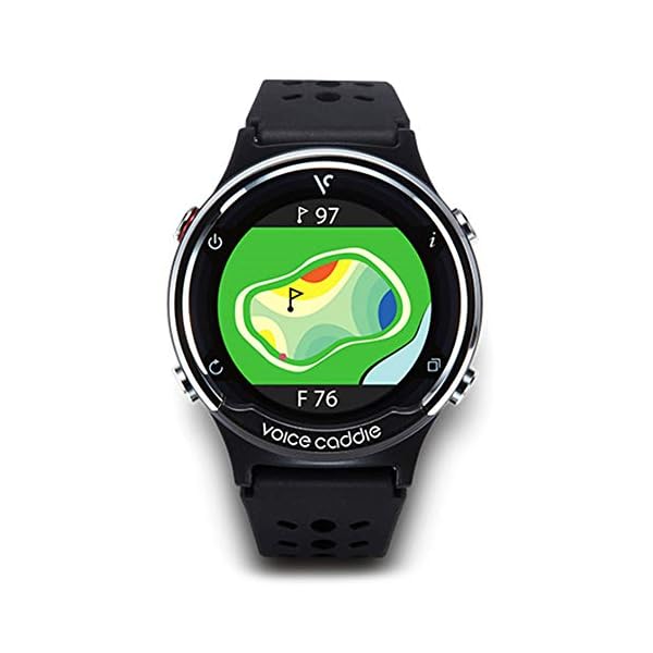 Voice-Caddie-T5-Reloj-hibrido-de-golf-con-GPS-modo-de-idioma-ingles-con-manual-en-ingles