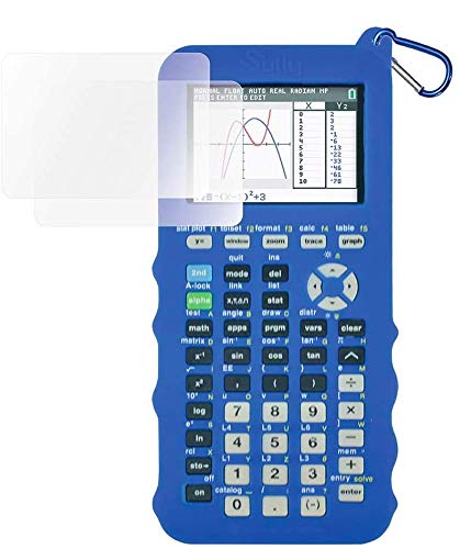 Silicone Case for Ti 84 Plus CE Calculator (Blue) - Cover for Texas Instruments Ti-84 Graphing Calculator - Silicon Skin for Ti84 Plus - Protective & Anti-Scretch Cases - Ti 84 Accessories by Sully