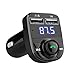 Produktbild Alecony FM Transmitter für Auto, Bluetooth 3.0 Autoradio Audio Adapter, MP3 Player Autoladegerät Unterstützt Freisprecheinrichtung, USB Stick, SD Karte Freisprecheinrichtung