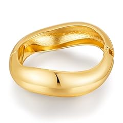 Wide Irregular Bangle