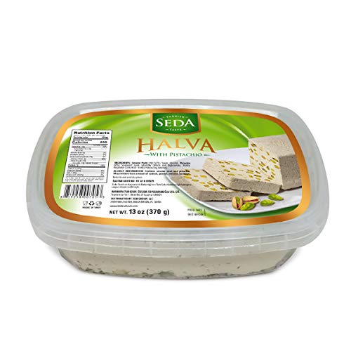 Seda Halva with Pistachio, 13 oz